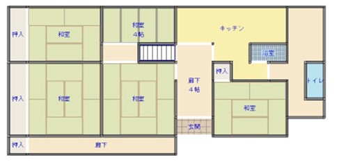r304の間取り図1
