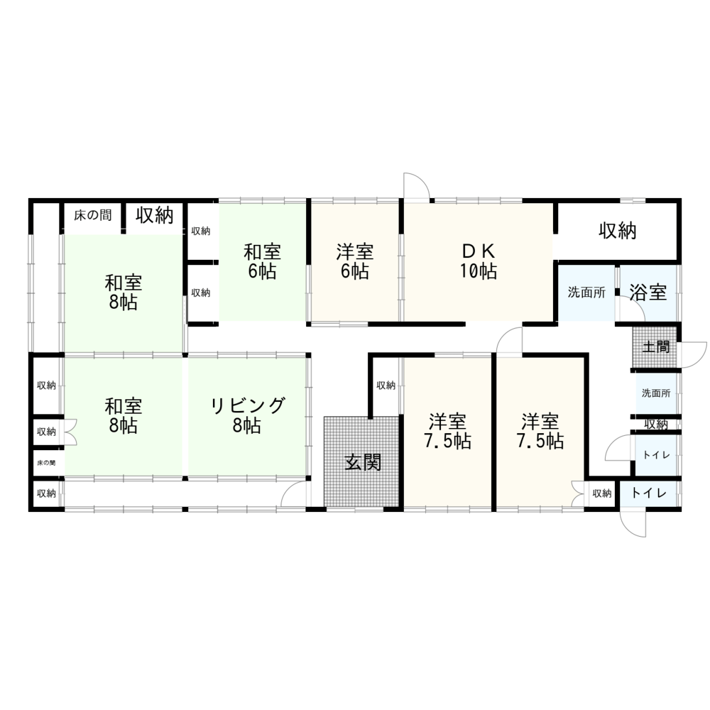 r406の間取り図1