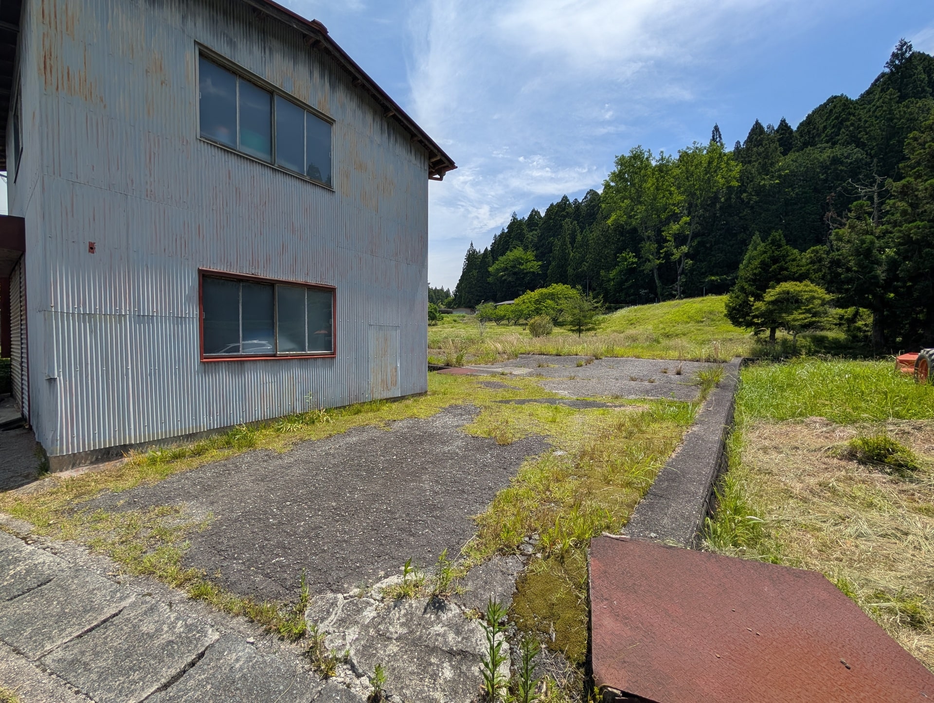畑付きの46坪の土地の写真