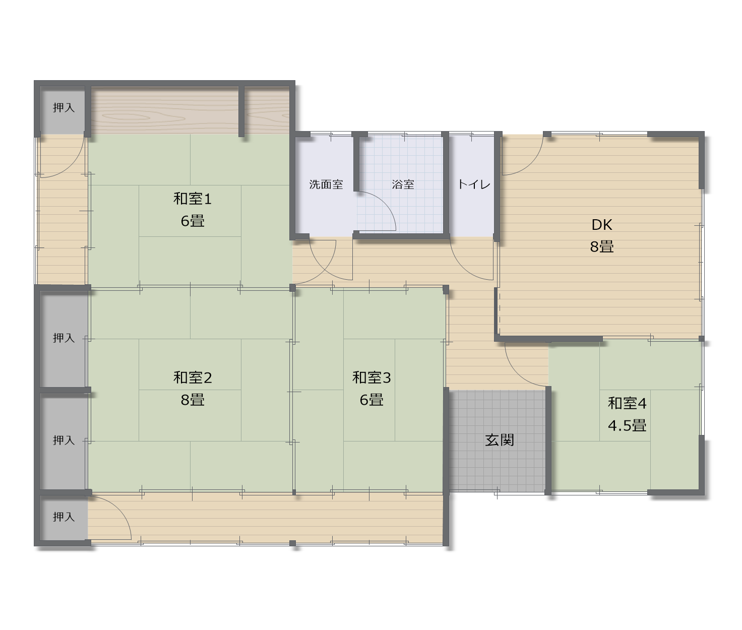 r710の間取り図1