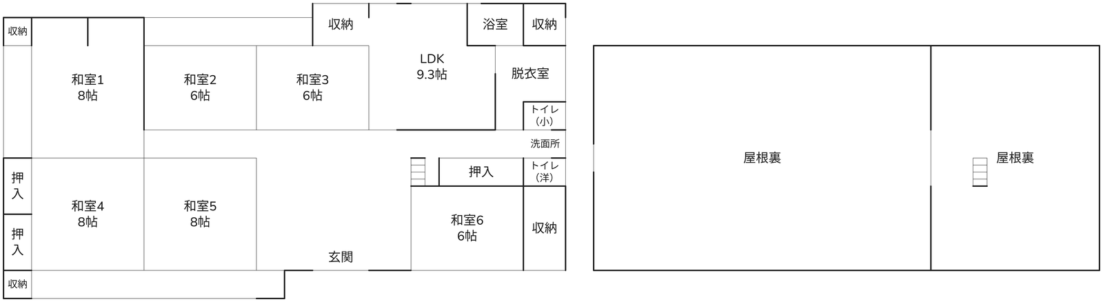r805の間取り図1